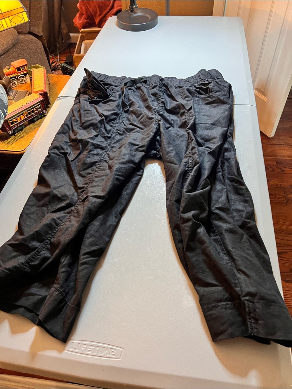 Lane Bryant Black Wide Leg Pants